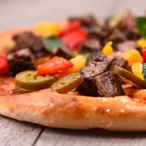 Cafeophile supreme pizza