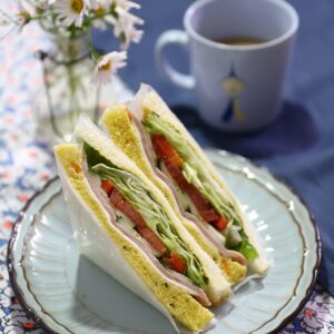 Veg loaded cheese sandwich